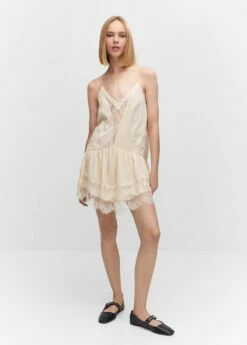 Robe Lingerie En Dentelle -New Trendy Shop 57043811 05 99999999 01