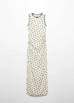 Robe Imprimée Ouverture Dos -New Trendy Shop 57043817 02 B