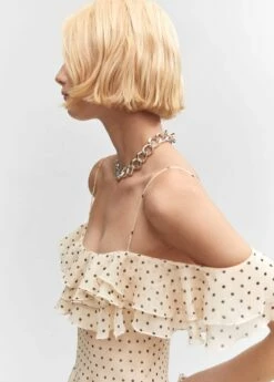 Robe à Pois à Volants -New Trendy Shop 57044432 02 D1