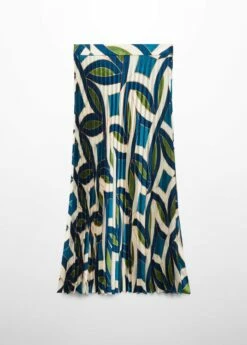 Jupe Plissée Imprimée -New Trendy Shop 57044434 52 B