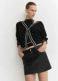 Minijupe Similicuir -New Trendy Shop 57045139 99 D2