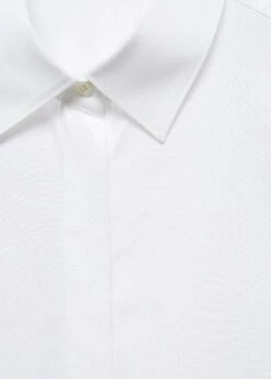 Chemise Coton Boutons Dissimulés 10 Chemise Coton Boutons Dissimulés -New Trendy Shop 57045802 01 D8