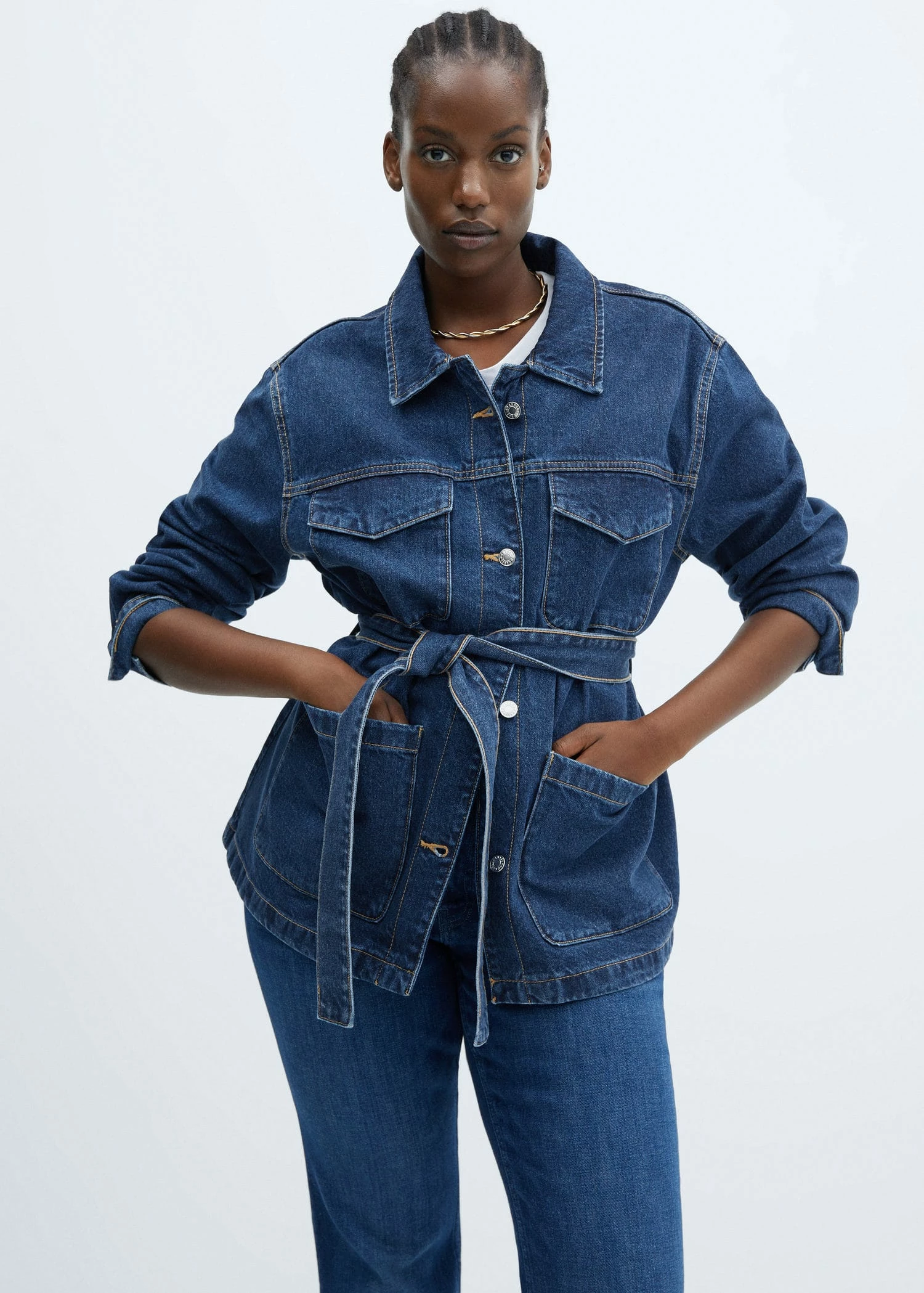 Blouson Jean Ceinture 8 Blouson Jean Ceinture – Image 8
