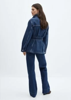 Blouson Jean Ceinture 13 Blouson Jean Ceinture -New Trendy Shop 57045979 TO R