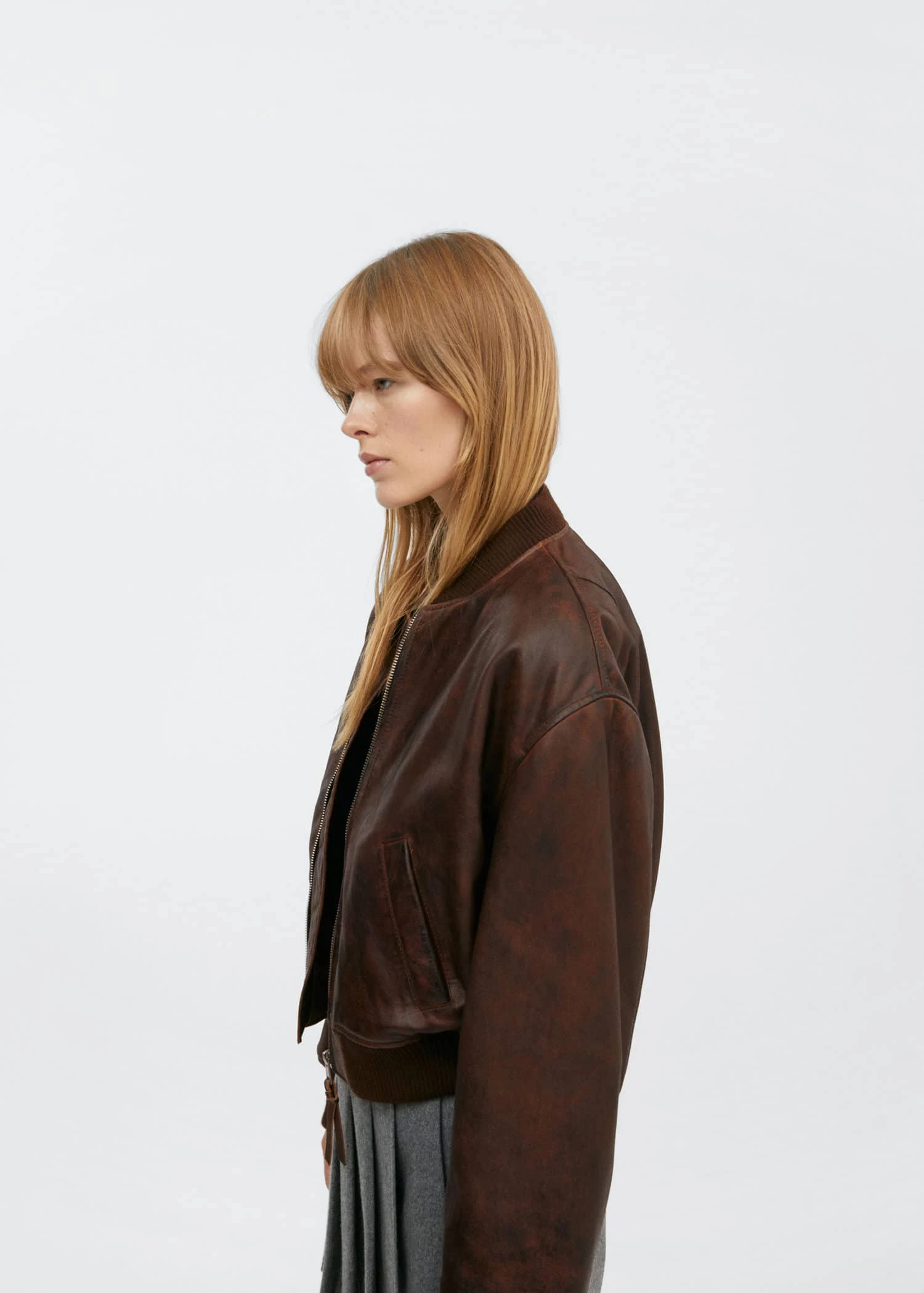 Bomber 100 % Cuir 3 Bomber 100 % Cuir – Image 3