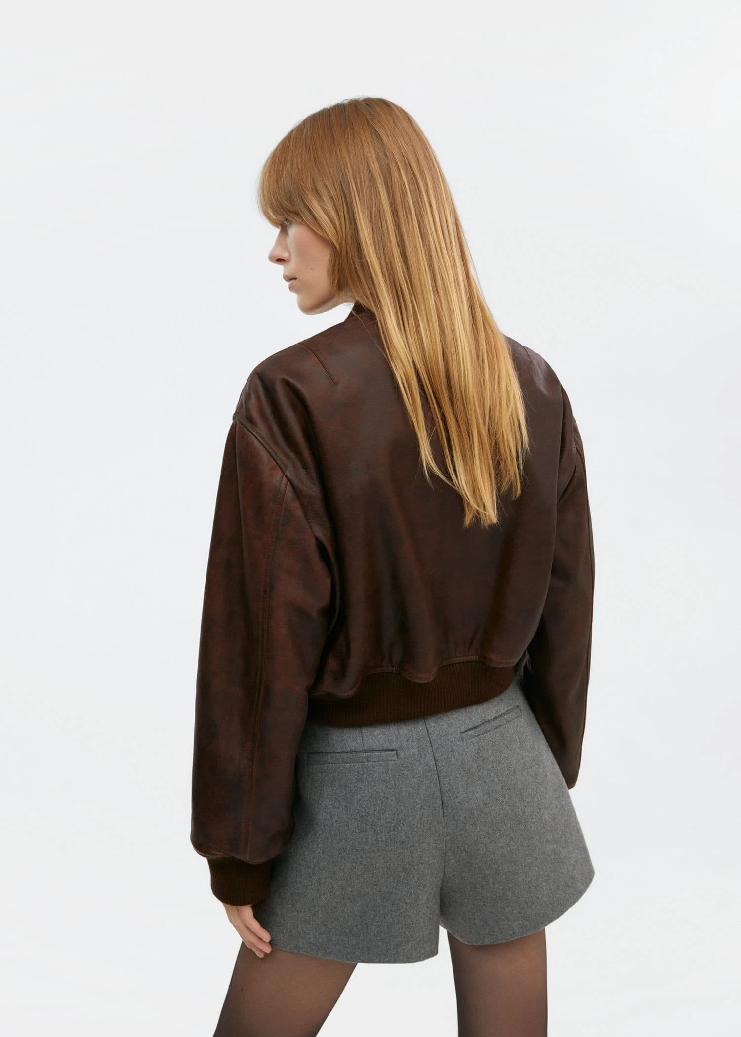Bomber 100 % Cuir 4 Bomber 100 % Cuir – Image 4