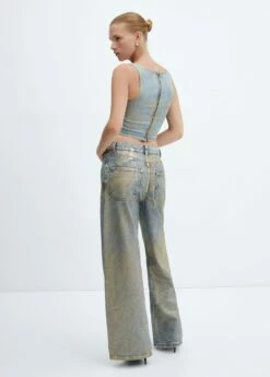 Top En Jean Foil -New Trendy Shop 57047127 OR D1