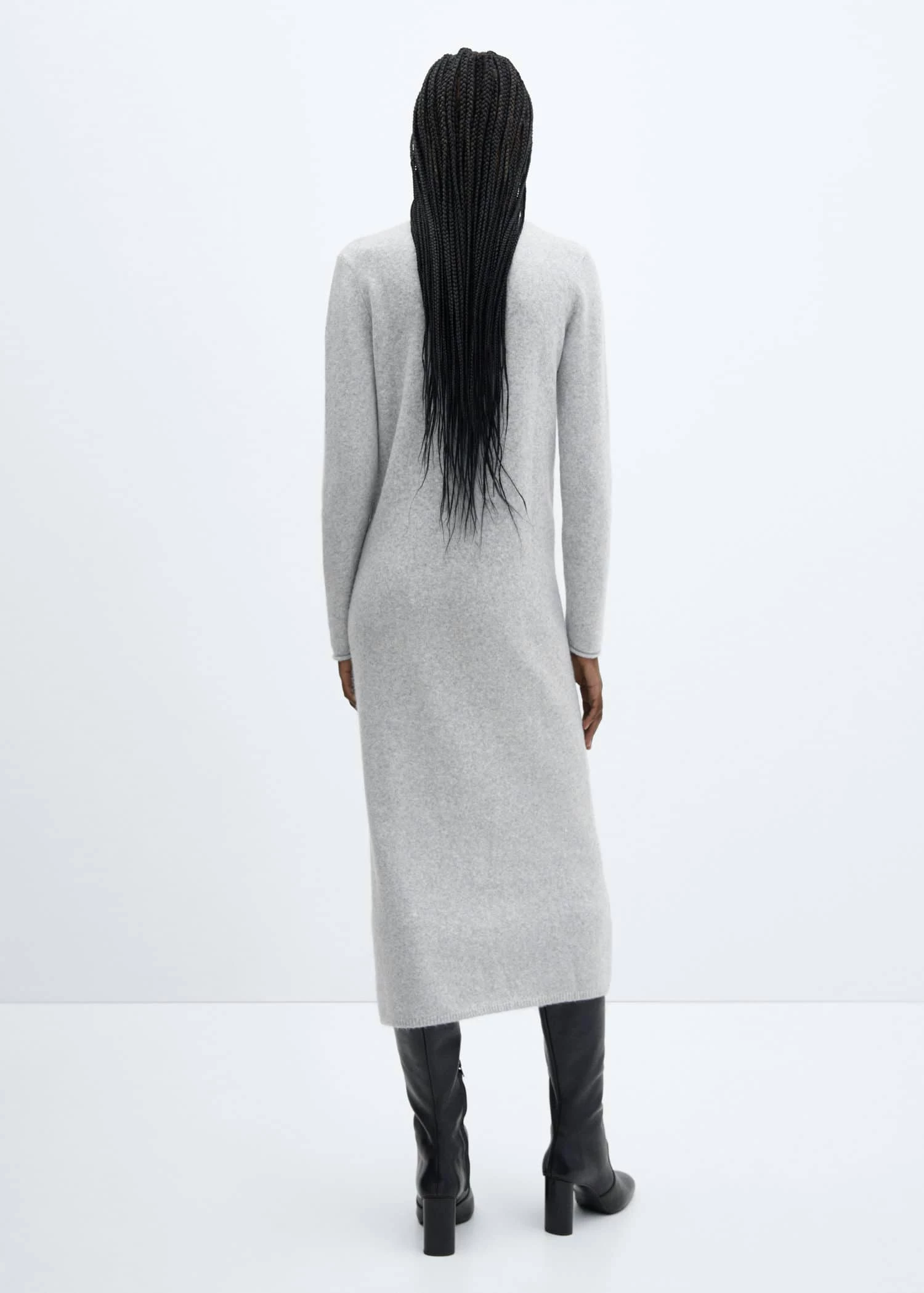 Robe Maille Col Montant 9 Robe Maille Col Montant – Image 9