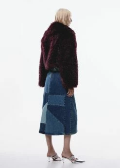 Veste Courte Fausse Fourrure -New Trendy Shop 57047748 76 R