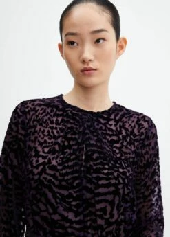 Robe Semi-transparente Velours -New Trendy Shop 57048270 99 D1