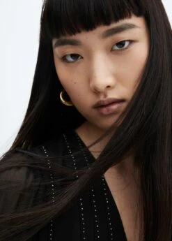 Robe Fluide Détail Perles -New Trendy Shop 57048271 99 D1