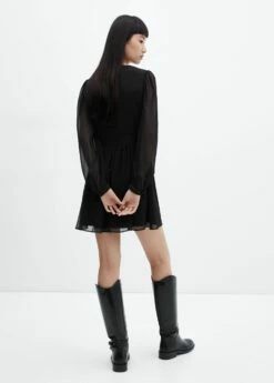 Robe Fluide Détail Perles -New Trendy Shop 57048271 99 R