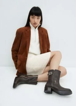 Minijupe Maille Texturée -New Trendy Shop 57048274 05 D2