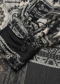 Blouse Semi-transparente Imprimée -New Trendy Shop 57048277 99 D8