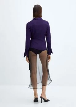 Blouse Cache-cœur Revers -New Trendy Shop 57049108 56 R