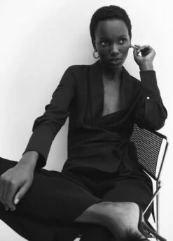 Blouse Cache-cœur Revers -New Trendy Shop 57049108 99 D2