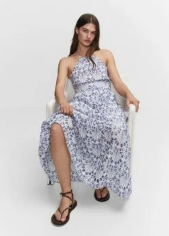 Robe Brodée Emmanchures Américaines -New Trendy Shop 57050087 52 D2