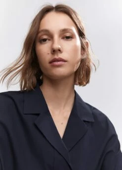 Chemise Coton Manches Courtes -New Trendy Shop 57050113 56 D1