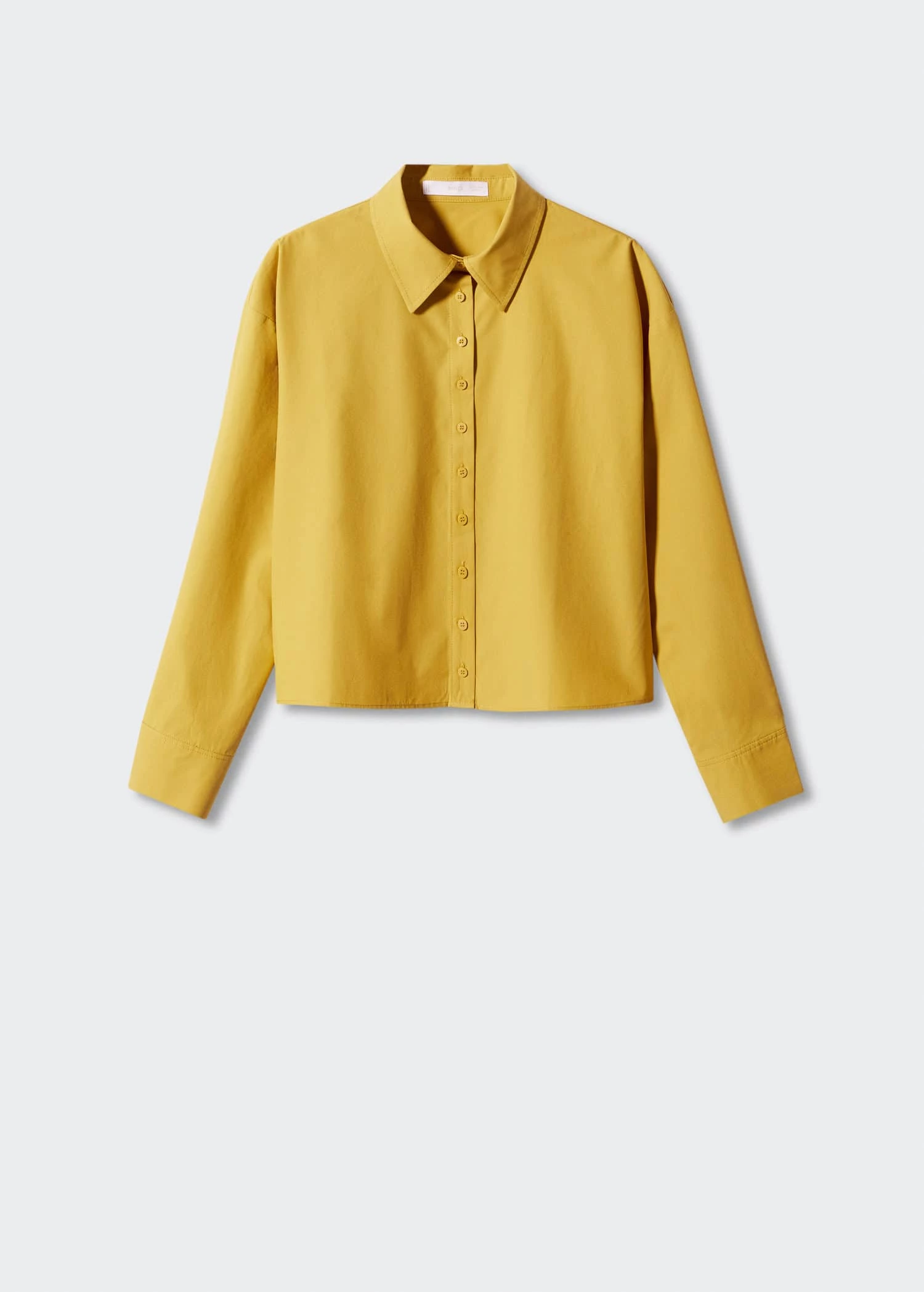 Chemise Crop 100 % Coton 8 Chemise Crop 100 % Coton – Image 8