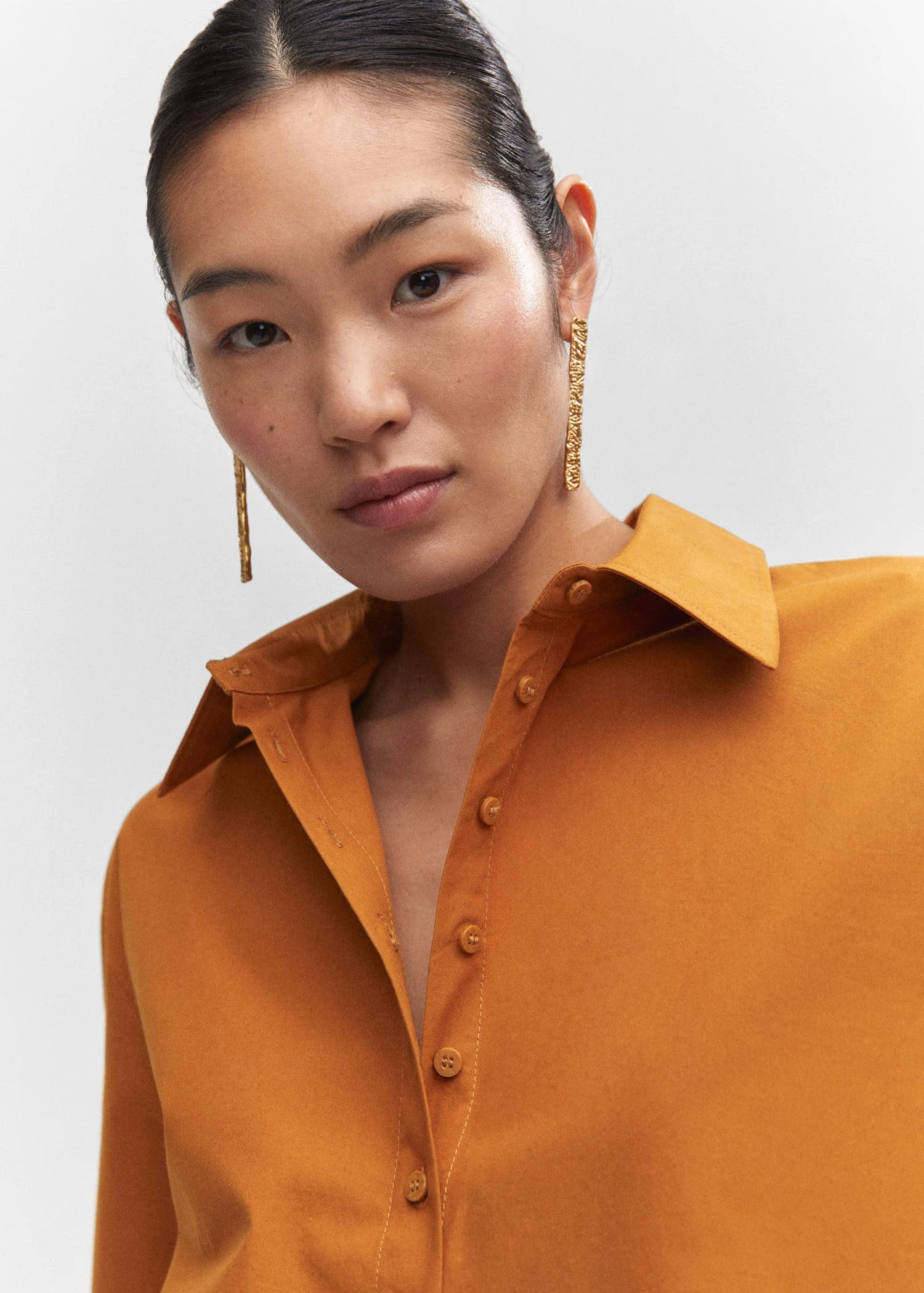 Chemise Crop 100 % Coton 12 Chemise Crop 100 % Coton – Image 12