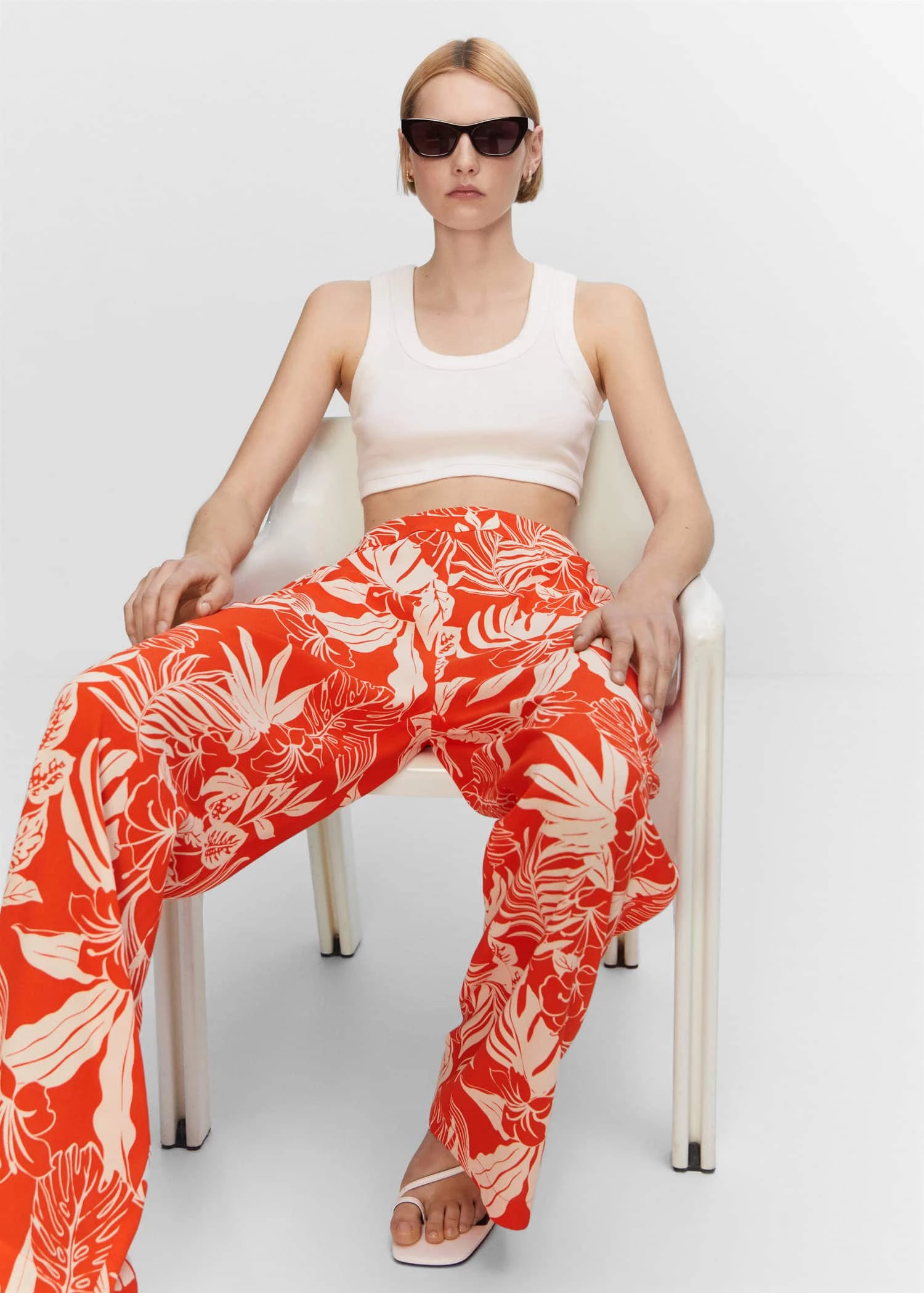 Pantalon Fluide Imprimé 5 Pantalon Fluide Imprimé – Image 5