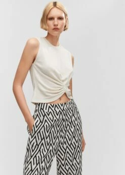 Pantalon Fluide Imprimé 33 Pantalon Fluide Imprimé -New Trendy Shop 57050176 99 D1