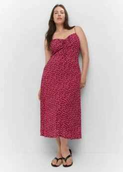 Robe à Fleurs Détail Froncé -New Trendy Shop 57050177 70 D4