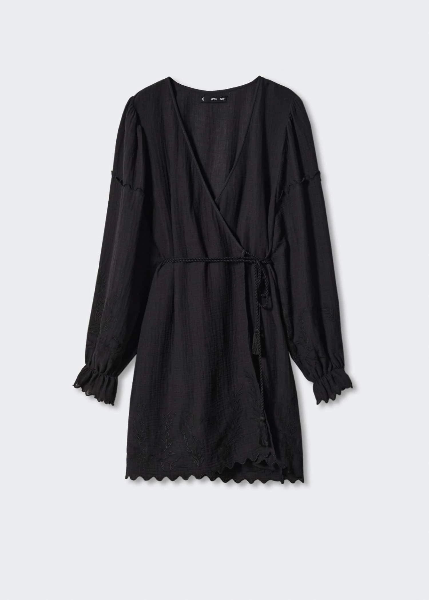 Robe Texturée Broderies 7 Robe Texturée Broderies – Image 7