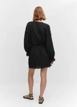 Robe Texturée Broderies 9 Robe Texturée Broderies -New Trendy Shop 57050179 99 R