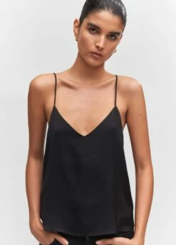 Top Satiné Bretelles -New Trendy Shop 57050188 99 D1