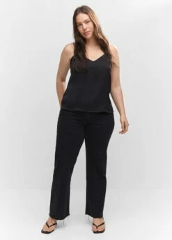 Top Satiné Bretelles -New Trendy Shop 57050188 99 D3