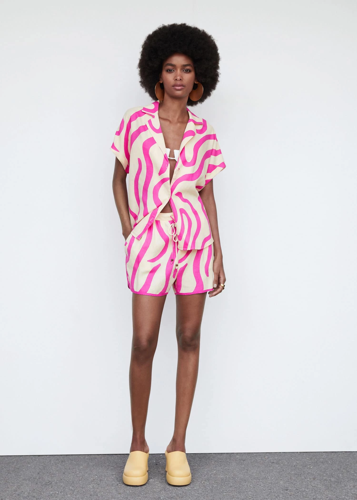 Chemise Lin Imprimée 2 Chemise Lin Imprimée – Image 2