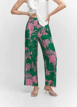Pantalon Wideleg Imprimé