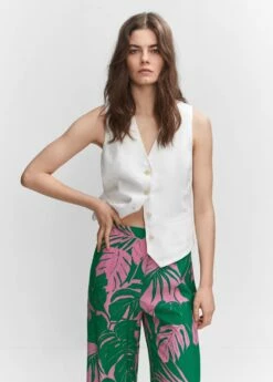 Pantalon Wideleg Imprimé -New Trendy Shop 57050204 43 D1