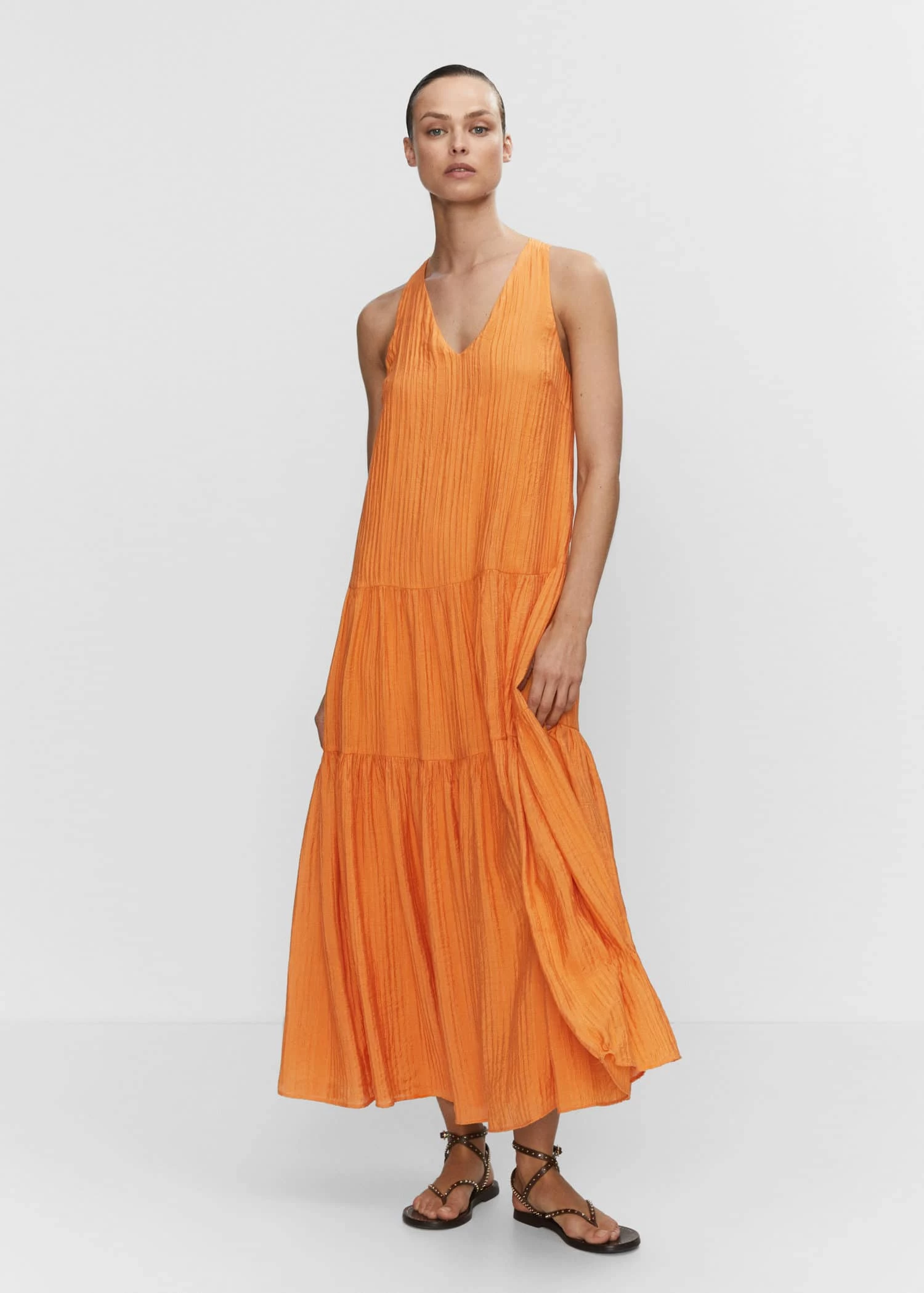 Robe évasée Texturée 2 Robe évasée Texturée – Image 2