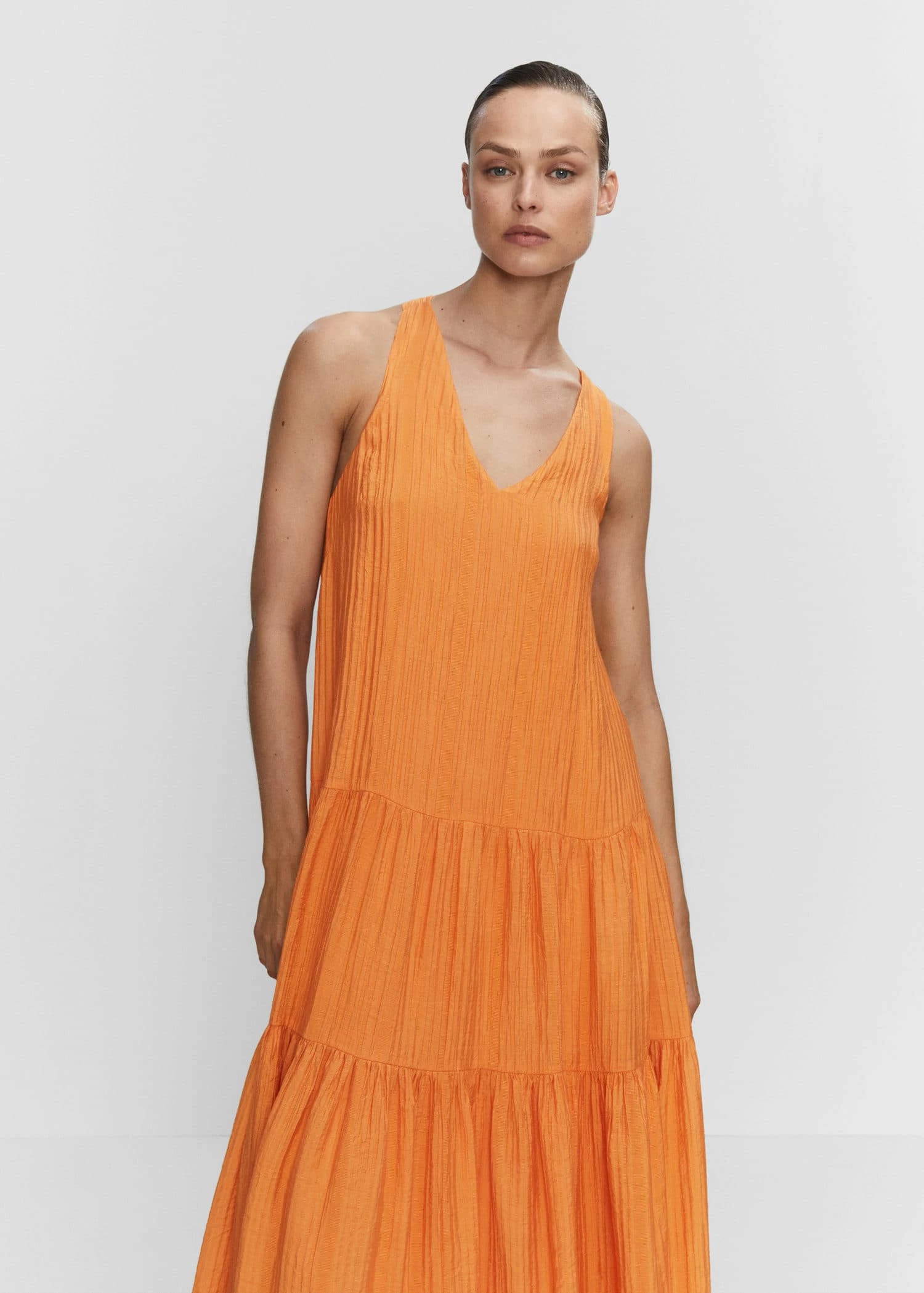 Robe évasée Texturée 1 Robe évasée Texturée