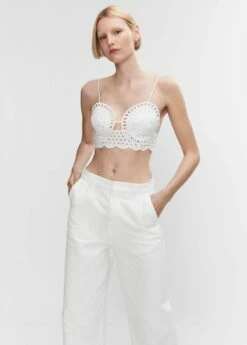 Crop Top Ajouré