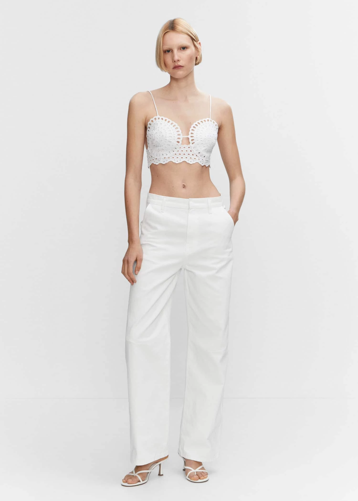 Crop Top Ajouré 2 Crop Top Ajouré – Image 2