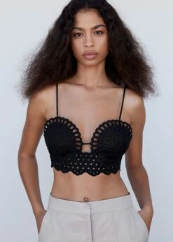 Crop Top Ajouré 21 Crop Top Ajouré -New Trendy Shop 57050275 99