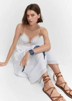 Robe Col Brodé 11 Robe Col Brodé -New Trendy Shop 57050278 01 D2