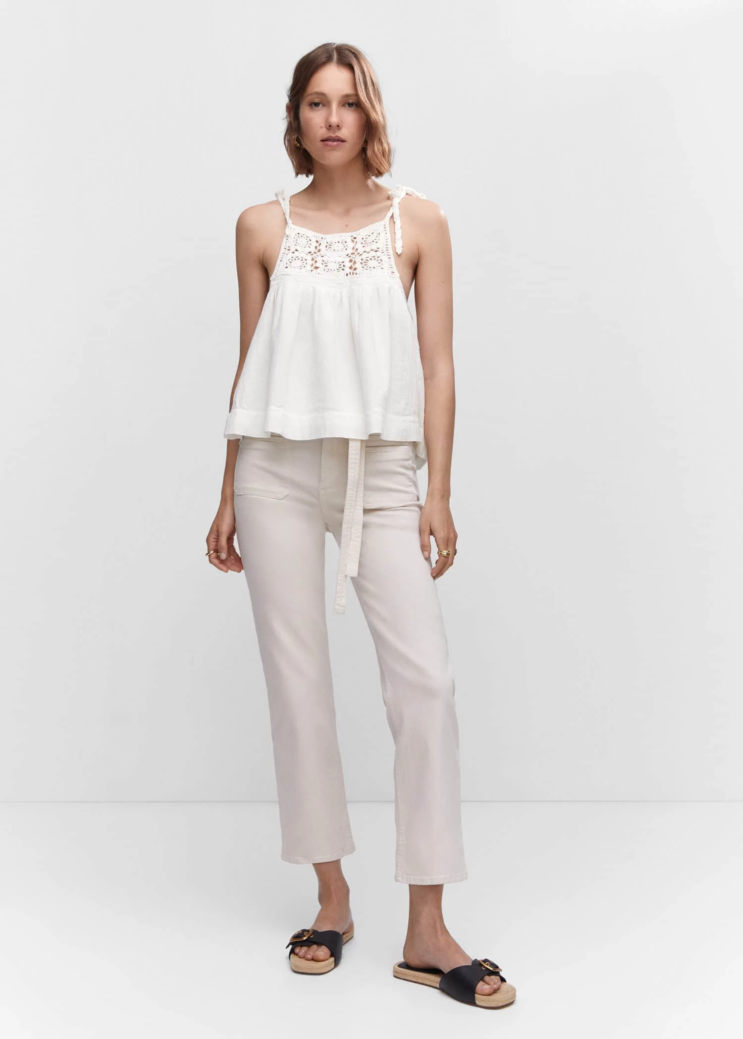 Top Empiècement Crochet 2 Top Empiècement Crochet – Image 2