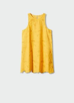 Robe Coton Détails Ajourés -New Trendy Shop 57050301 12 B