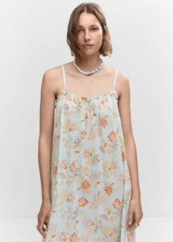 Robe Longue à Fleurs