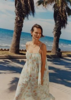 Robe Longue à Fleurs -New Trendy Shop 57050307 45 D6