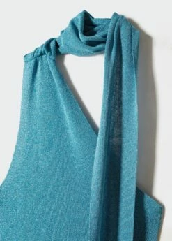 Robe Asymétrique Lurex -New Trendy Shop 57050452 52 D8