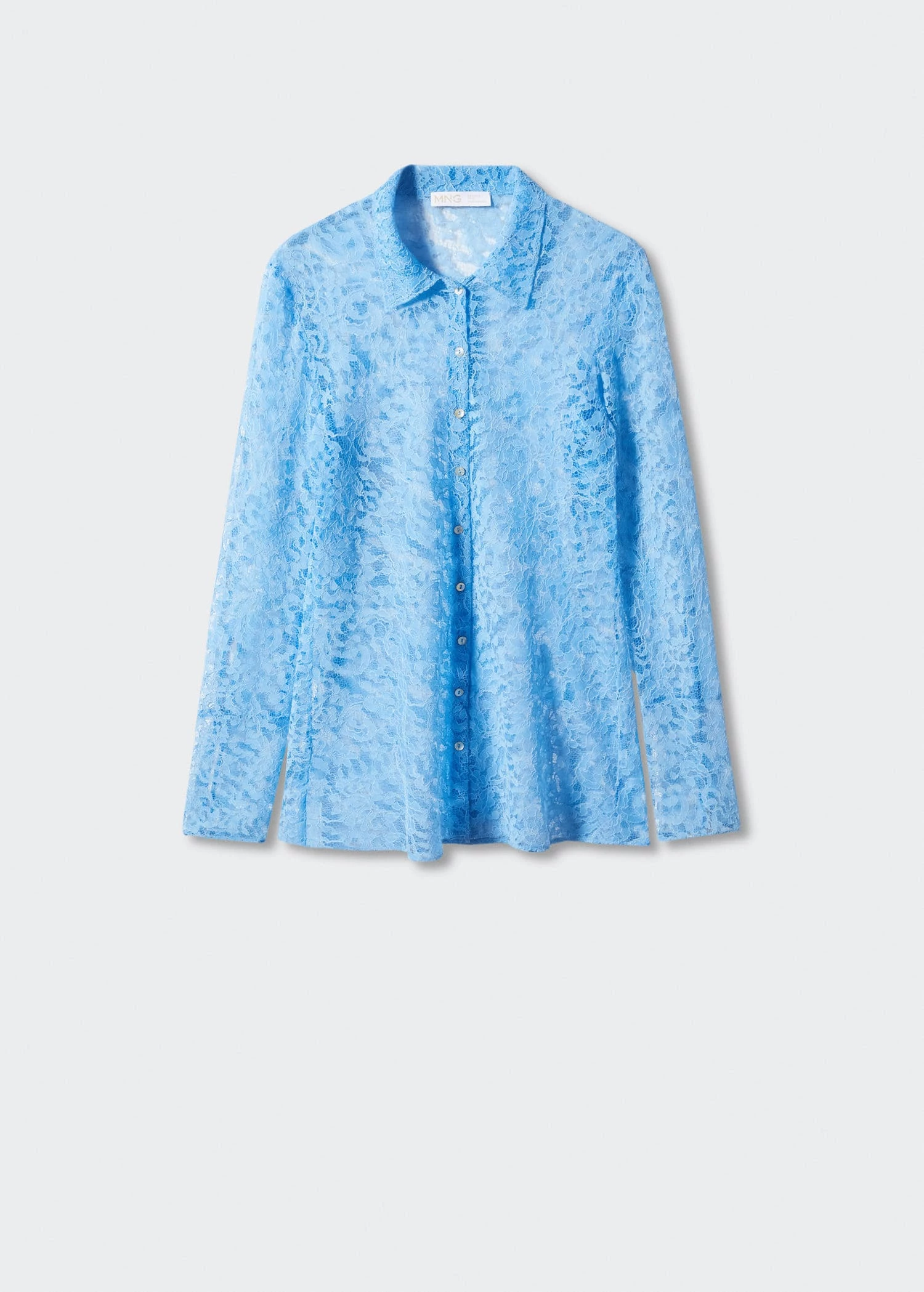 Chemise Guipure Nœuds 7 Chemise Guipure Nœuds – Image 7