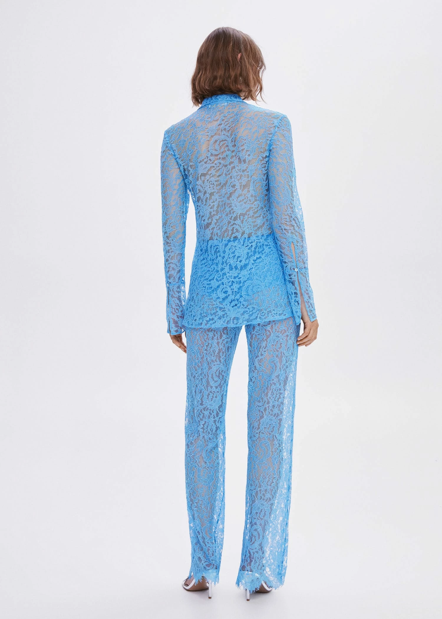 Chemise Guipure Nœuds 3 Chemise Guipure Nœuds – Image 3