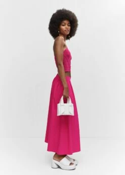 Jupe Longue Avec Détail à Pinces -New Trendy Shop 57050470 88 D2