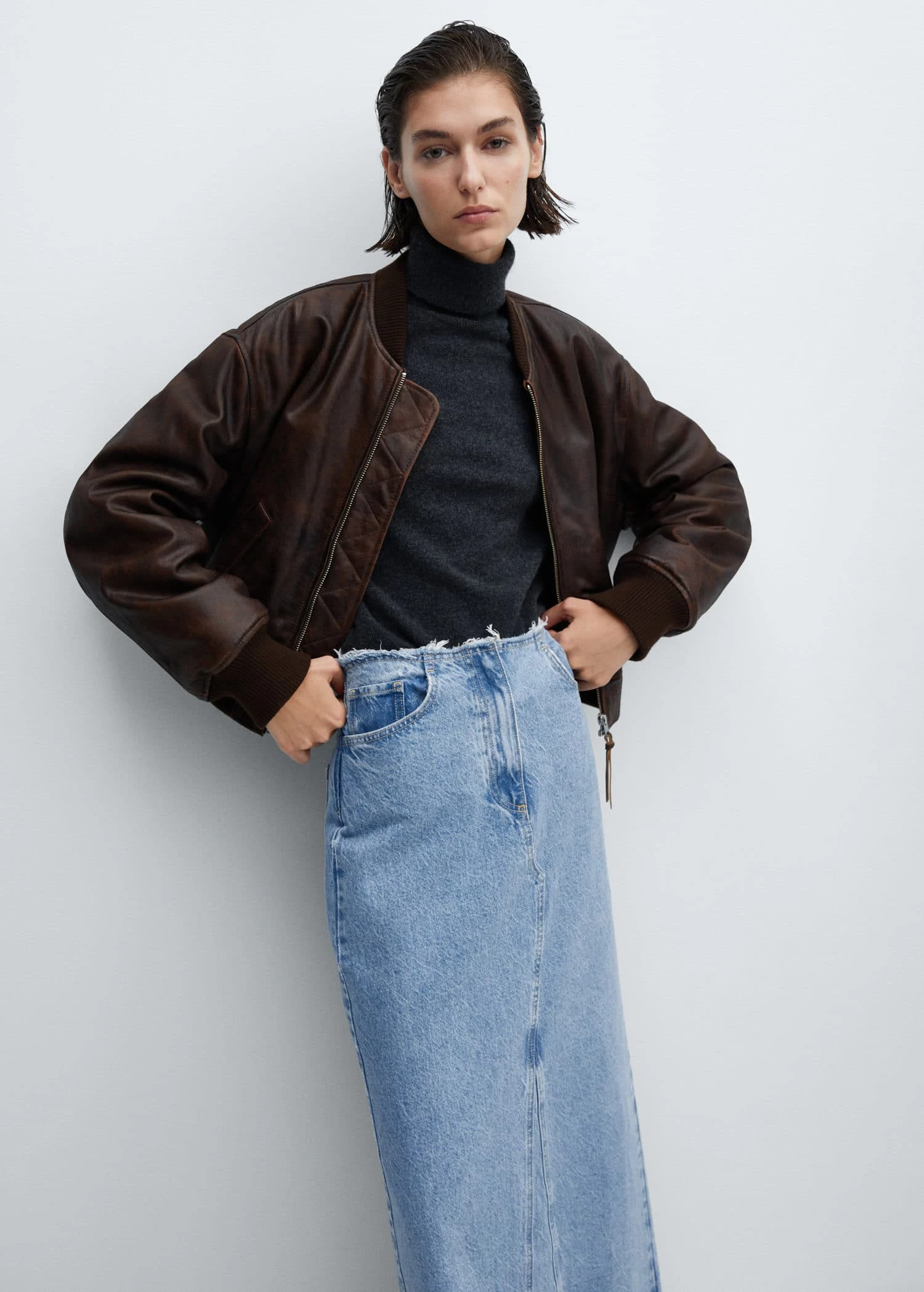 Jupe Longue En Jean 4 Jupe Longue En Jean – Image 4