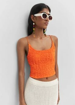 Crop Top Texturé -New Trendy Shop 57050482 20 D1
